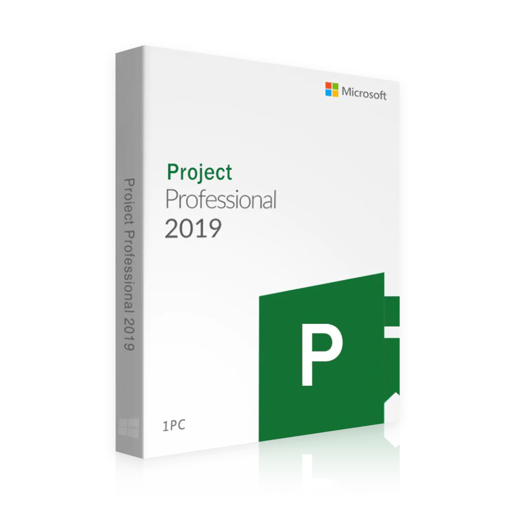 Microsoft Project 2019 Professional | 32 & 64-bit | 1 PC