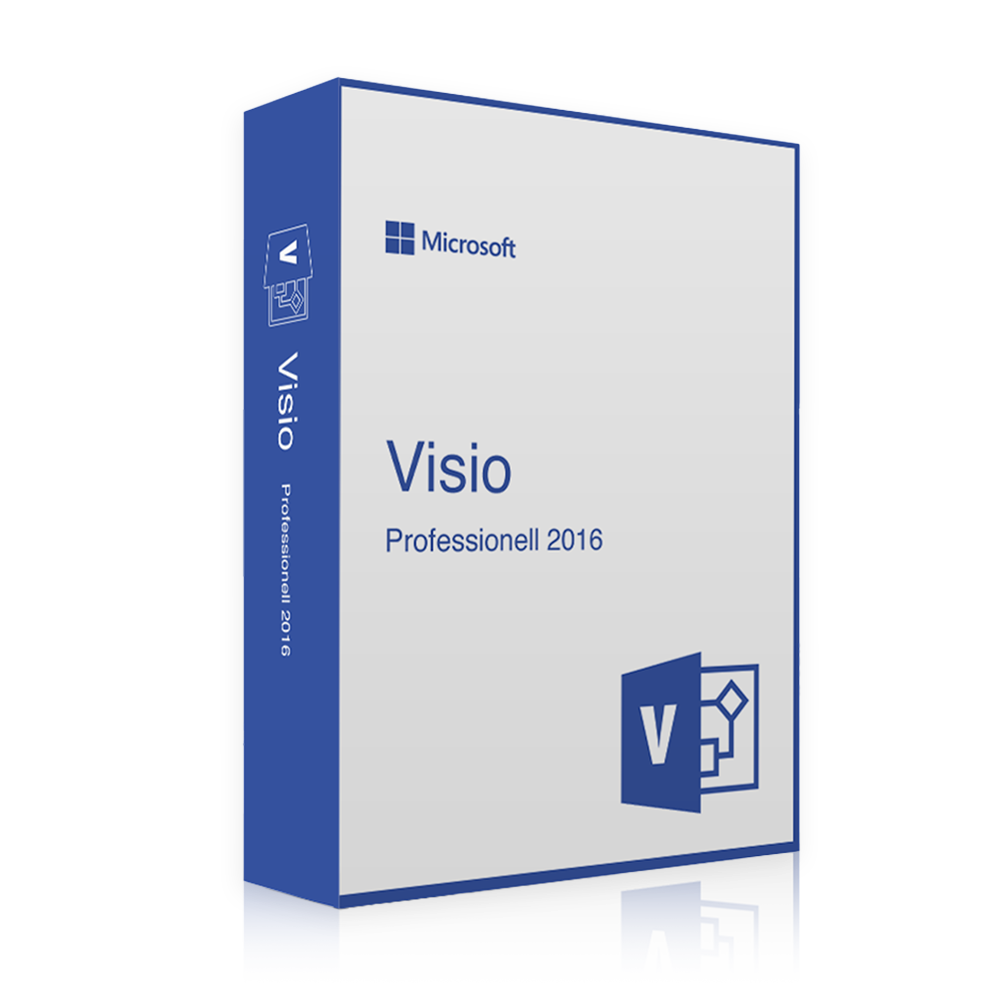 Microsoft Visio 2016 Professional | 32 & 64-bit | 1 PC